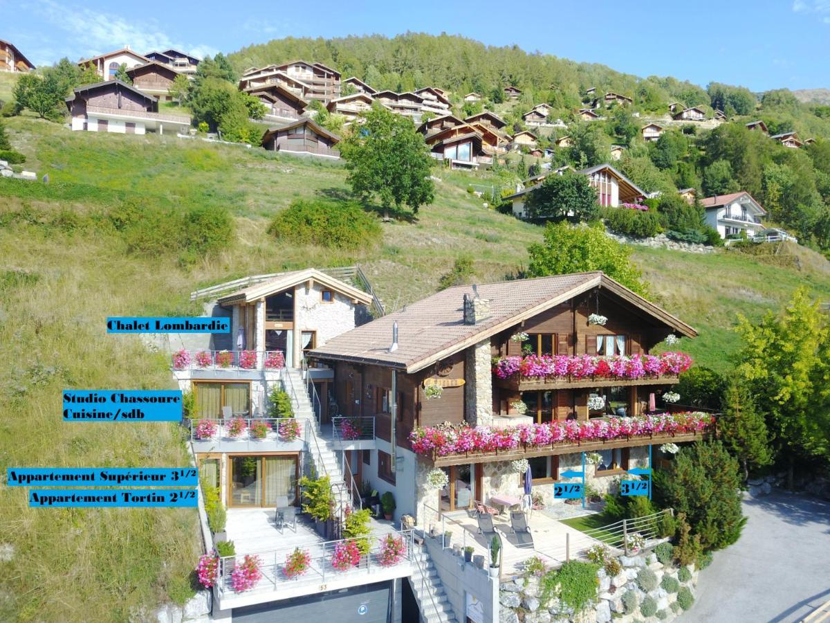 Chalet Lombardie Veysonnaz Exterior photo